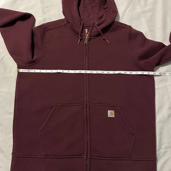 Carhartt Zip Up Hoodie Sz XL - Picture 2 of 8